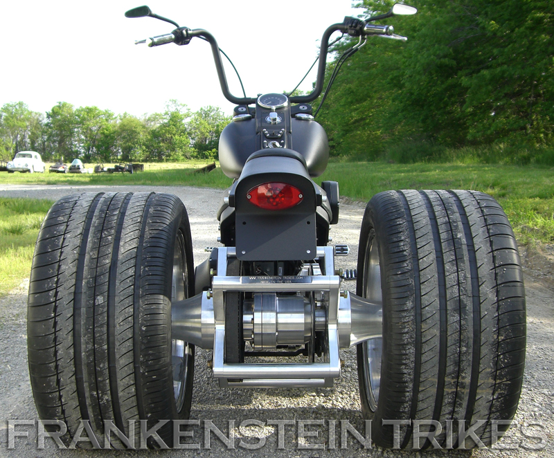 Harley Davidson Softail with Frankenstein Trike Kit
